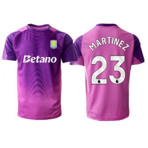 Aston Villa Emiliano Martinez #23 Maalivahti Kolmaspaita 2025-26 Lyhythihainen